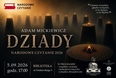 Narodowe Czytanie 2026 w Kołobrzegu