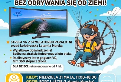 Lot nad Kołobrzegiem bez odrywania się od ziemi