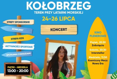 Projekt Plaża TVN i Projekt Plaża in the City zawitają do Kołobrzegu. Przed nami trzy dni wakacyjnych atrakcji!