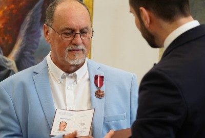 Dariusz Kaleta z Brązowym Medalem „Zasłużony Kulturze Gloria Artis”