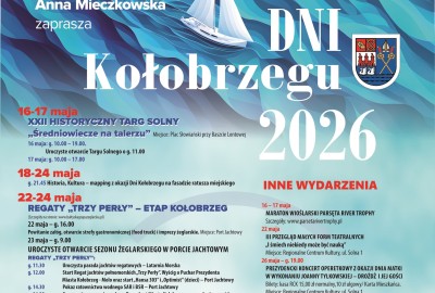 Dni Kołobrzegu 2026. Miasto przygotowało kilkanaście wydarzeń dla mieszkańców i turystów