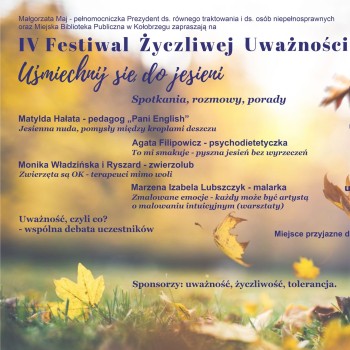 IV Festiwal Życzliwej Uważności