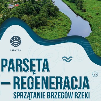 Parsęta - regeneracja. Sprzątanie brzegów rzeki